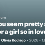 you seem pretty sad for a girl so in love